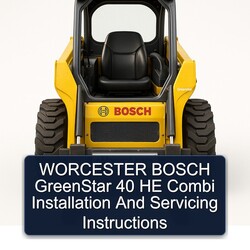 Worcester Bosch Greenstar 40 HE Combi Installation Servicing Service Repair Workshop Manual PDF