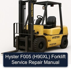 Hyster F005 (H90XL) Forklift H90XL Service Repair Workshop Manual PDF