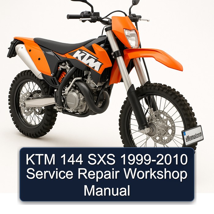 1999-2010 KTM 144 SXS Service Repair Workshop Manual PDF