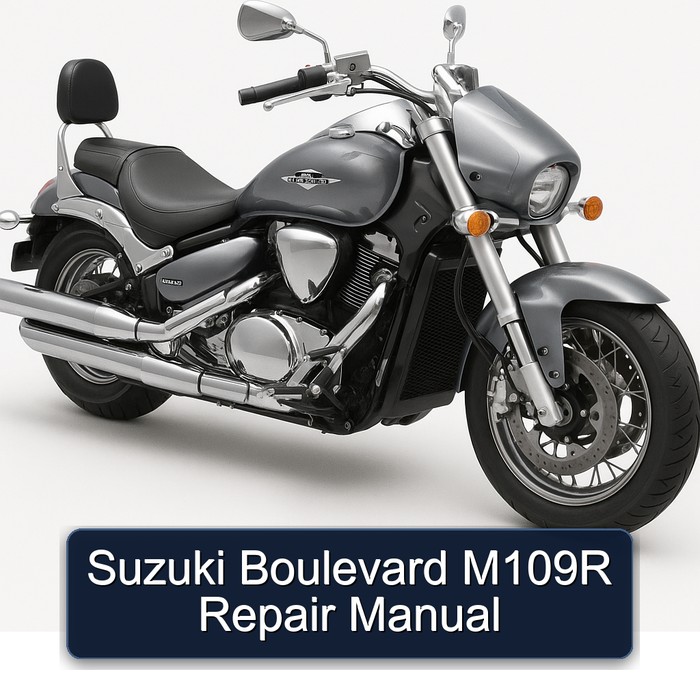 Derbi Boulevard Suzuki M109R Service Repair Workshop Manual PDF