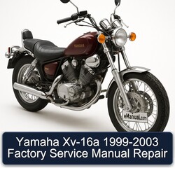 1999-2003 Yamaha XV Models XV-16A Service Repair Workshop Manual PDF