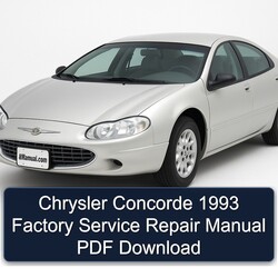1993 Chrysler Concorde Service Repair Workshop Manual PDF