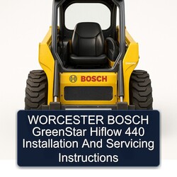Worcester Bosch Greenstar Hiflow 440 Installation Servicing Service Repair Workshop Manual PDF