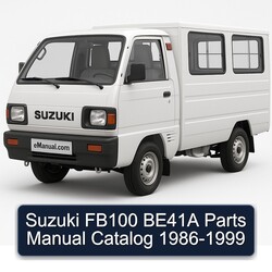 1986-1999 Suzuki FB Models FB100 BE41A Parts Catalog PDF