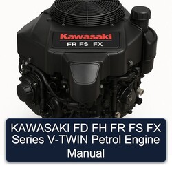 Kawasaki FX Series FD FH FR FS V-TWIN Petrol Engine Service Repair Workshop Manual PDF