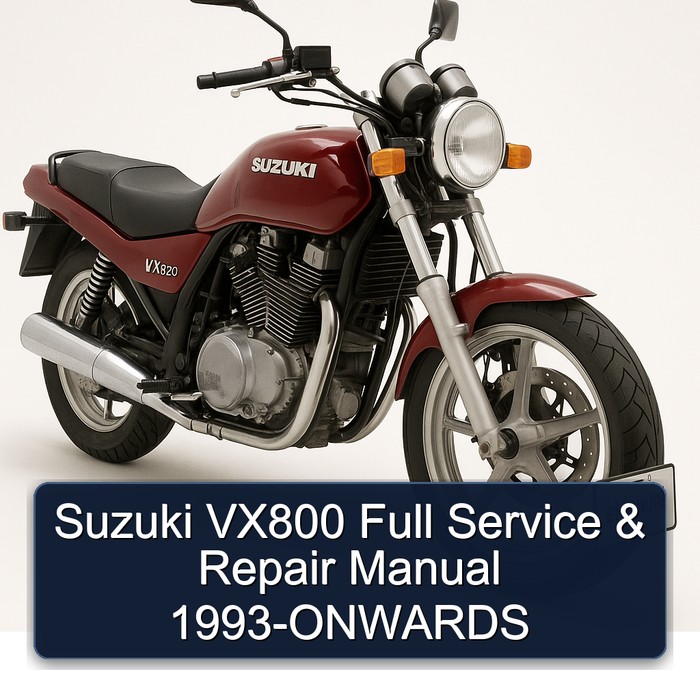 1993 Suzuki VX800 Onwards Service Repair Workshop Manual PDF