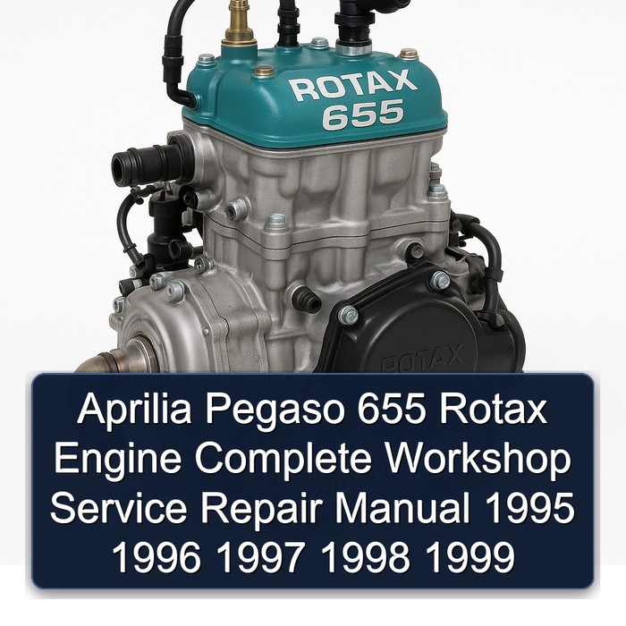 1995-1999 Aprilia Pegaso Models 655 Rotax Engine Service Repair Workshop Manual PDF