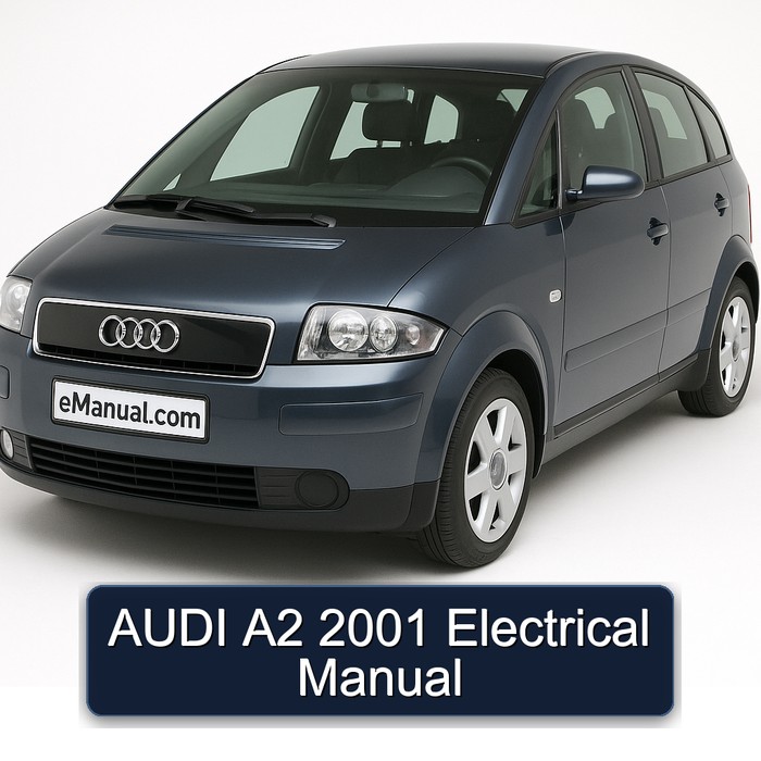 2001 Audi A2 Electrical Service Repair Workshop Manual PDF