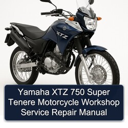 Bajaj Super Yamaha XTZ 750 Tenere Motorcycle Service Repair Workshop Manual PDF