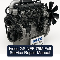 Iveco GS NEF 75M Service Repair Workshop Manual PDF