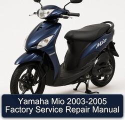 2003-2005 Yamaha MIO Service Repair Workshop Manual PDF