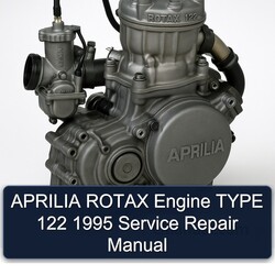 1995 Aprilia Rotax Engine Type 122 Service Repair Workshop Manual PDF