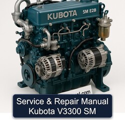 Kubota V3300 Sm Service Repair Workshop Manual PDF