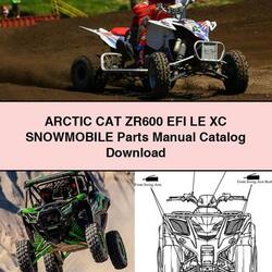 Arctic CAT ZR600 EFI LE XC Snowmobile Parts Catalog PDF
