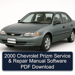 2000 Chevrolet Prizm Software Service Repair Workshop Manual PDF