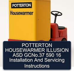 Potterton Housewarmer Illusion ASD Gcno.37 590 16 Installation Servicing Service Repair Workshop Manual PDF