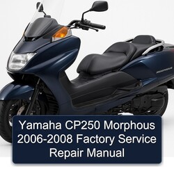 2006-2008 Yamaha Morphous CP250 Service Repair Workshop Manual PDF
