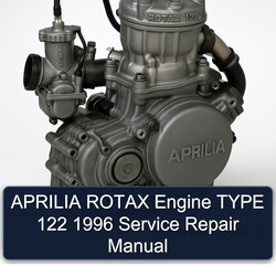 1996 Aprilia Rotax Engine Type 122 Service Repair Workshop Manual PDF