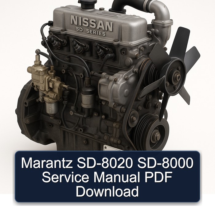 Nissan SD Series Marantz SD-8020 SD-8000 Service Repair Workshop Manual PDF