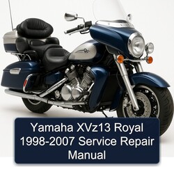 1998-2007 Yamaha Royal Star Venture XVZ13 Service Repair Workshop Manual PDF