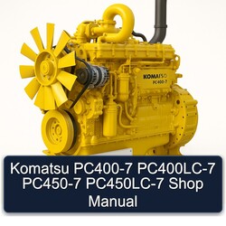 Komatsu PC400-7 Pc400lc-7 PC450-7 Pc450lc-7 Shop Service Repair Workshop Manual PDF