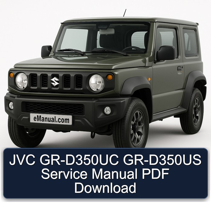 Suzuki GR Models JVC Gr-d350uc Gr-d350us Service Repair Workshop Manual PDF