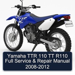 2008-2012 Yamaha TTR Models 110 TT R110 Service Repair Workshop Manual PDF
