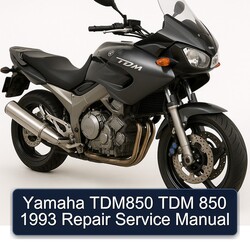 1993 Yamaha TDM Models TDM850 850 Service Repair Workshop Manual PDF