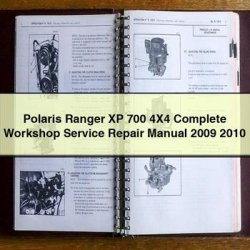 2009-2010 Polaris Ranger XP 700 4x4 Service Repair Workshop Manual PDF