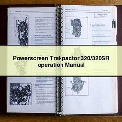 Powerscreen Trakpactor 320/320sr Operation Service Repair Workshop Manual PDF