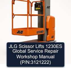 JLG Scissor Lifts 1230ES Global (p/n:3121222) Service Repair Workshop Manual PDF