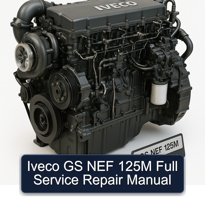 Iveco GS NEF 125M Service Repair Workshop Manual PDF