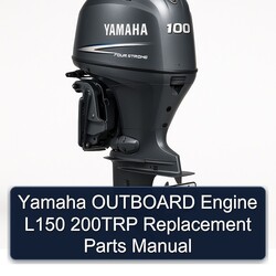 Yamaha Outboard Engine L150 200TRP Replacement Parts Catalog PDF