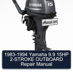 1983-1994 Yamaha 9.9 15HP 2-stroke Outboard Service Repair Workshop Manual PDF
