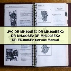 JVC Dr-mh300be2 Dr-mh300bek2 Dr-mh300se2 Dr-mh300sek2 Dr-ed400se2 Service Repair Workshop Manual PDF