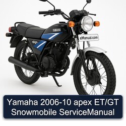 2006-2010 Yamaha Apex Et/gt Snowmobile Servicemanual Service Repair Workshop Manual PDF