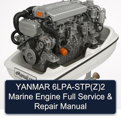 Yanmar 6lpa-stp(z)2 Marine Engine Service Repair Workshop Manual PDF