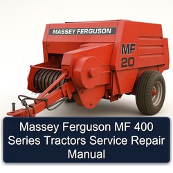 Massey Ferguson MF 400 Series Tractors Service Repair Workshop Manual PDF
