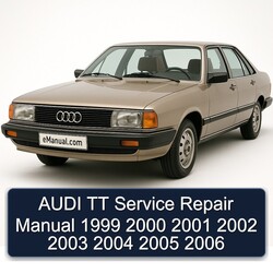 1999-2006 Audi TT Service Repair Workshop Manual PDF