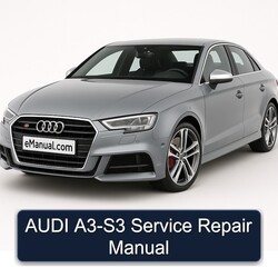 Audi A3 Service Repair Workshop Manual PDF