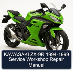 1994-1999 Kawasaki Ninja ZX-9R Service Repair Workshop Manual PDF