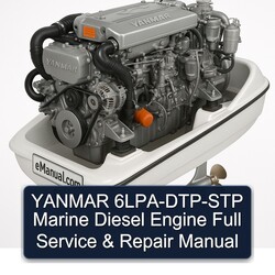 Yanmar 6lpa-dtp-stp Marine Diesel Engine Service Repair Workshop Manual PDF