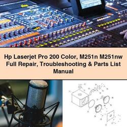 Hp Laserjet Pro 200 Color M251N M251NW Parts Catalog PDF