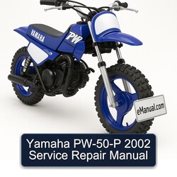2002 Yamaha PW Models Pw-50-p Service Repair Workshop Manual PDF