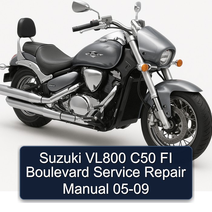 2005-2009 Derbi Boulevard Suzuki VL800 C50 FI Service Repair Workshop Manual PDF