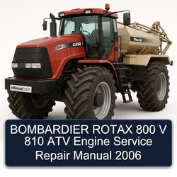 2006 Bombardier Rotax 800 V 810 ATV Engine Service Repair Workshop Manual PDF