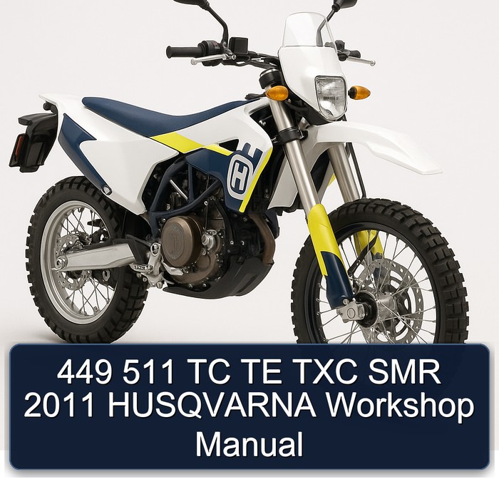 2011 Husqvarna TC Models 449 511 TE TXC SMR Service Repair Workshop Manual PDF