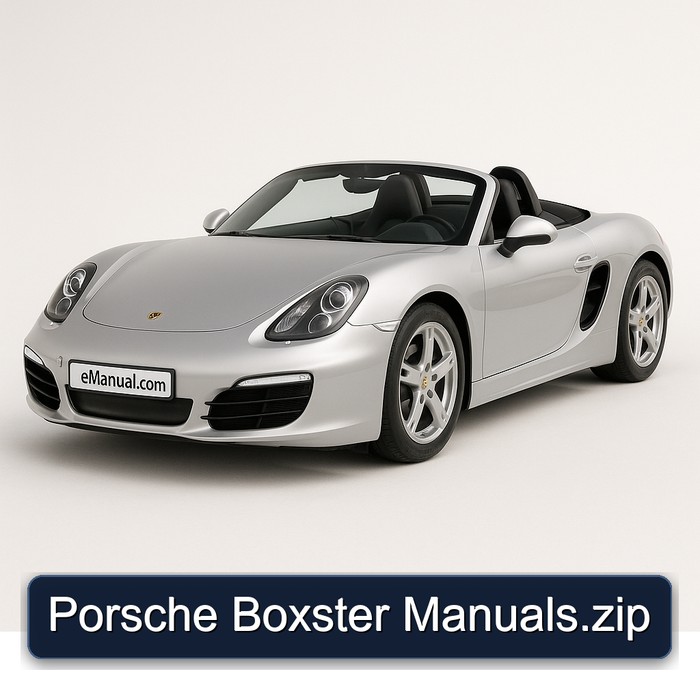 Porsche Boxster .zip Service Repair Workshop Manual PDF