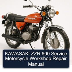 Kawasaki ZZR 600 Motorcycle Service Repair Workshop Manual PDF