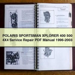 1996-2003 Polaris Sportsman Xplorer 400 500 4x4 Service Repair Workshop Manual PDF
